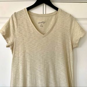 Vneck Short Sleeve Knit Dress